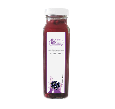 火丰庄园野生蓝莓果汁360ml