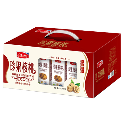 琴一珍果核桃花生复合蛋白饮品250mlx12盒