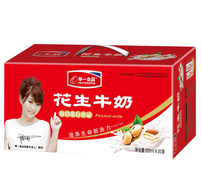 琴一花生牛奶复合蛋白饮品250ml×20盒