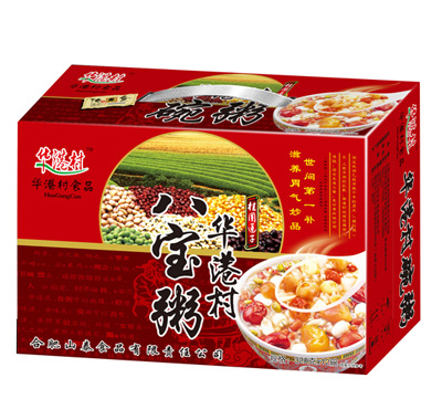 华港村桂圆莲子八宝粥箱装
